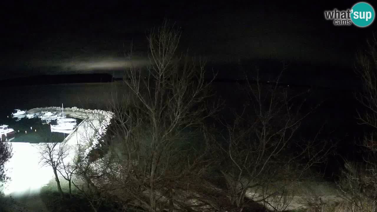 Camping Odmoree live webcam Ražanac – Dalmatien