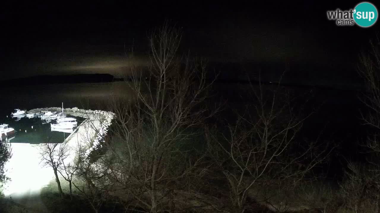 Camping Odmoree live webcam Ražanac – Dalmatien