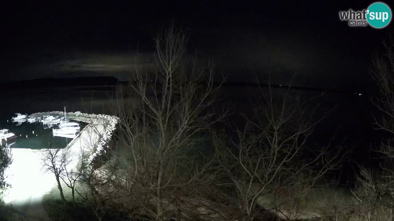 Camping Odmoree live webcam Ražanac – Dalmatien