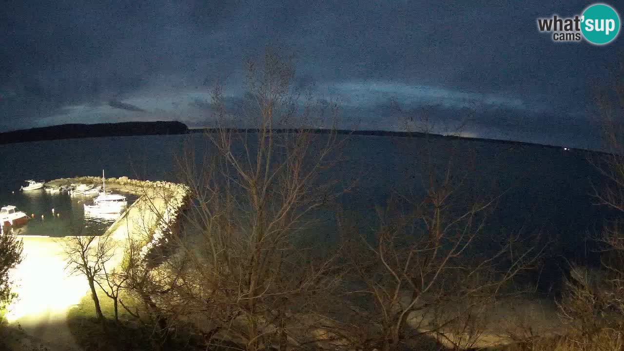 Camping Odmoree live webcam Ražanac – Dalmatien