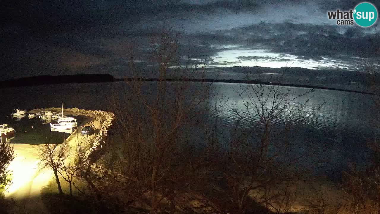 Camping Odmoree live cam Ražanac – Dalmatie