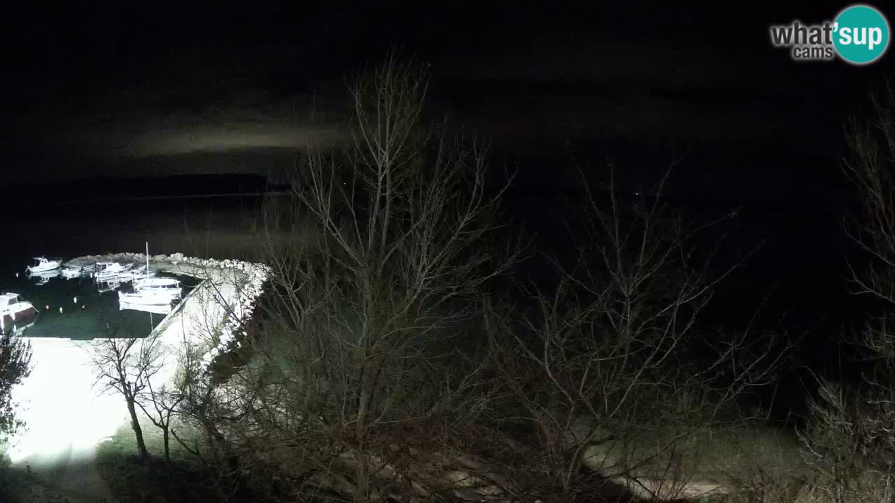 Camping Odmoree live cam Ražanac – Dalmatie