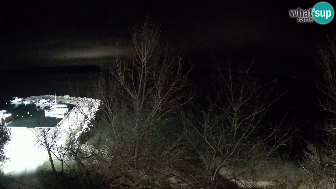 Camping Odmoree live cam Ražanac – Dalmatie