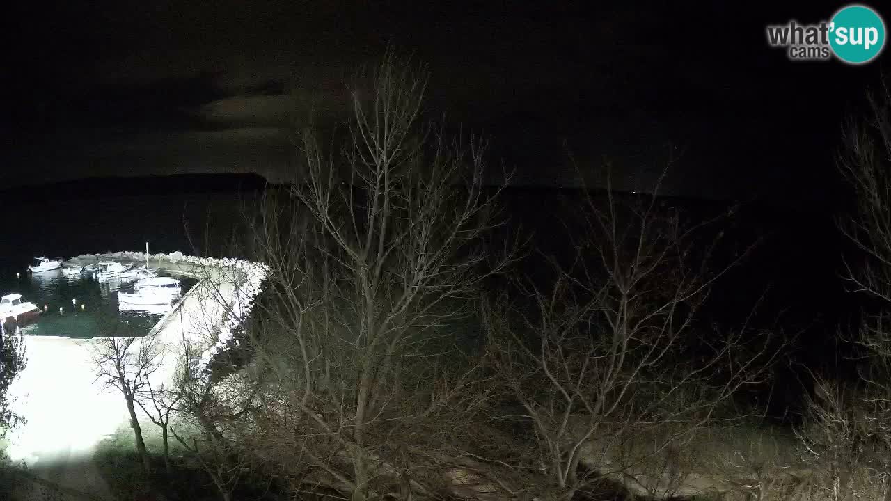 Camping Odmoree live webcam Ražanac – Dalmatien