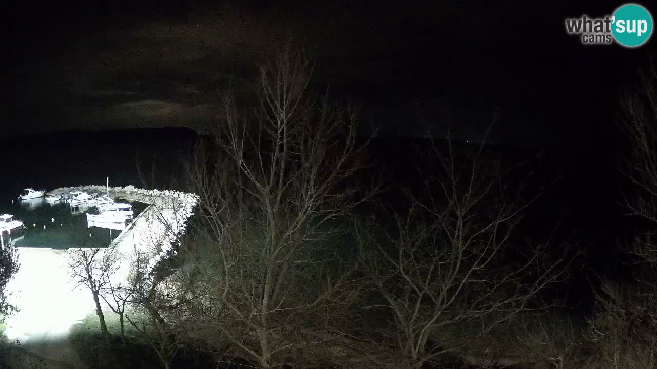 Camping Odmoree live cam Ražanac – Dalmatie