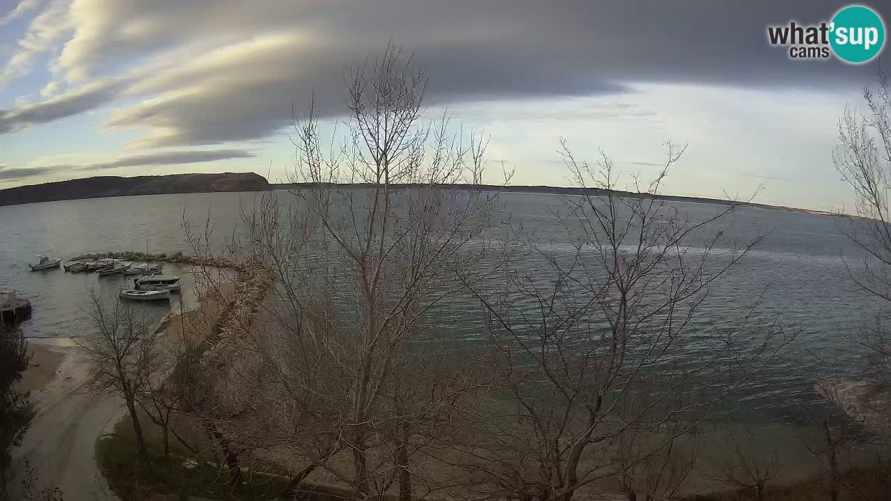 Camping Odmoree camera en vivo Ražanac – Dalmacia