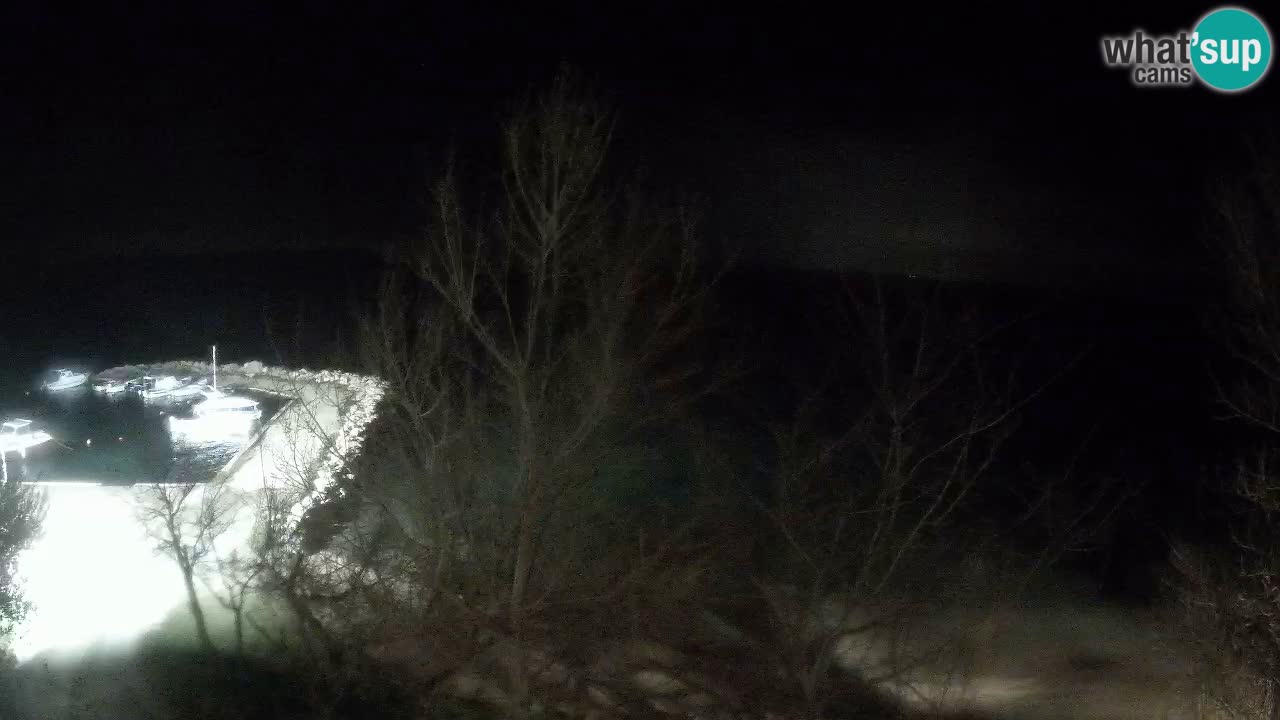 Kamp Odmoree spletna kamera Ražanac – Dalmacija