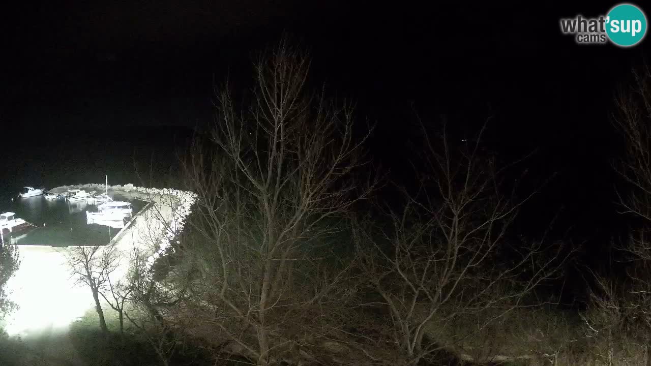 Camping Odmoree live webcam Ražanac – Dalmatien