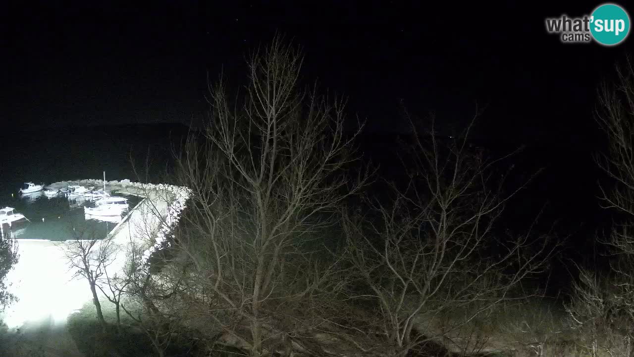 Camping Odmoree live cam Ražanac – Dalmatie