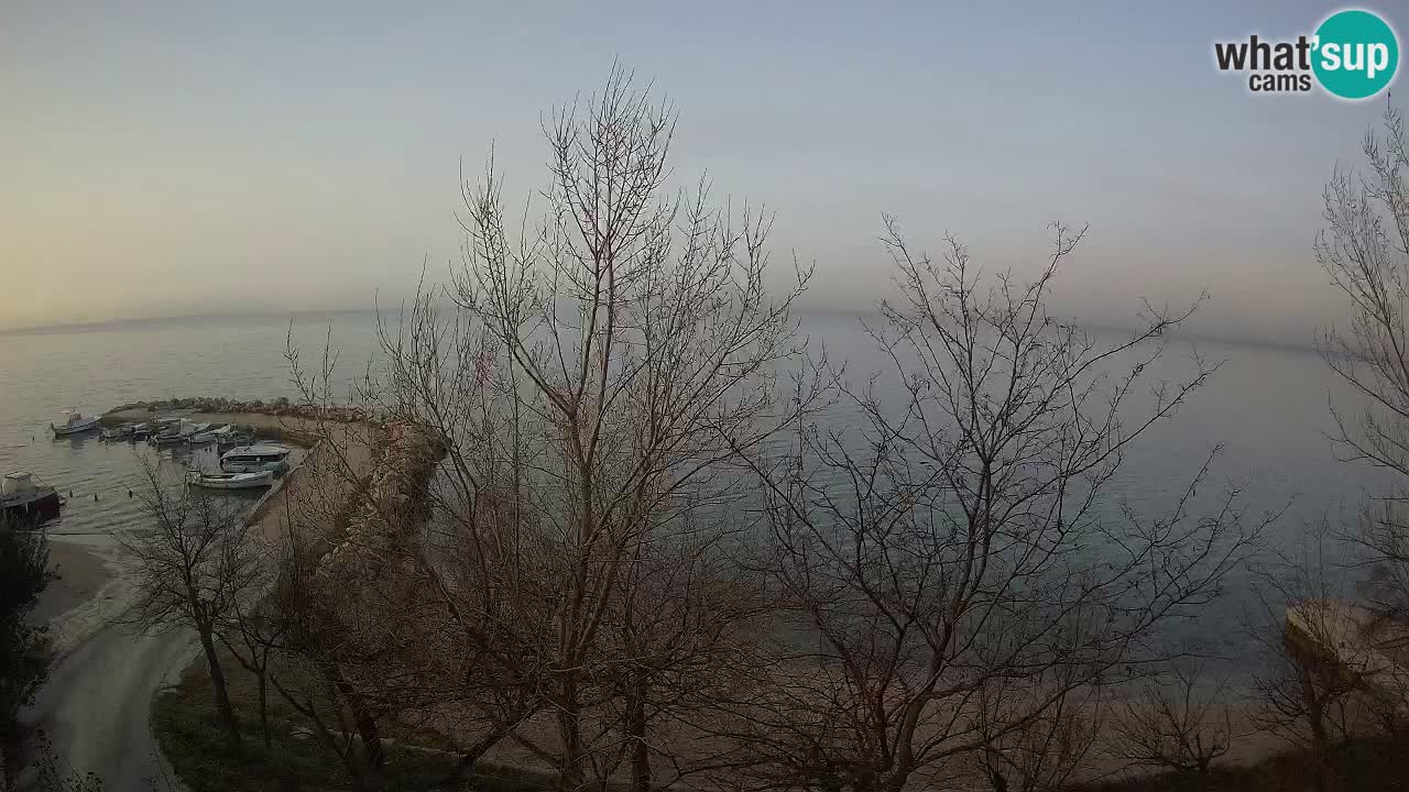 Camping Odmoree webcam Ražanac – Dalmatia