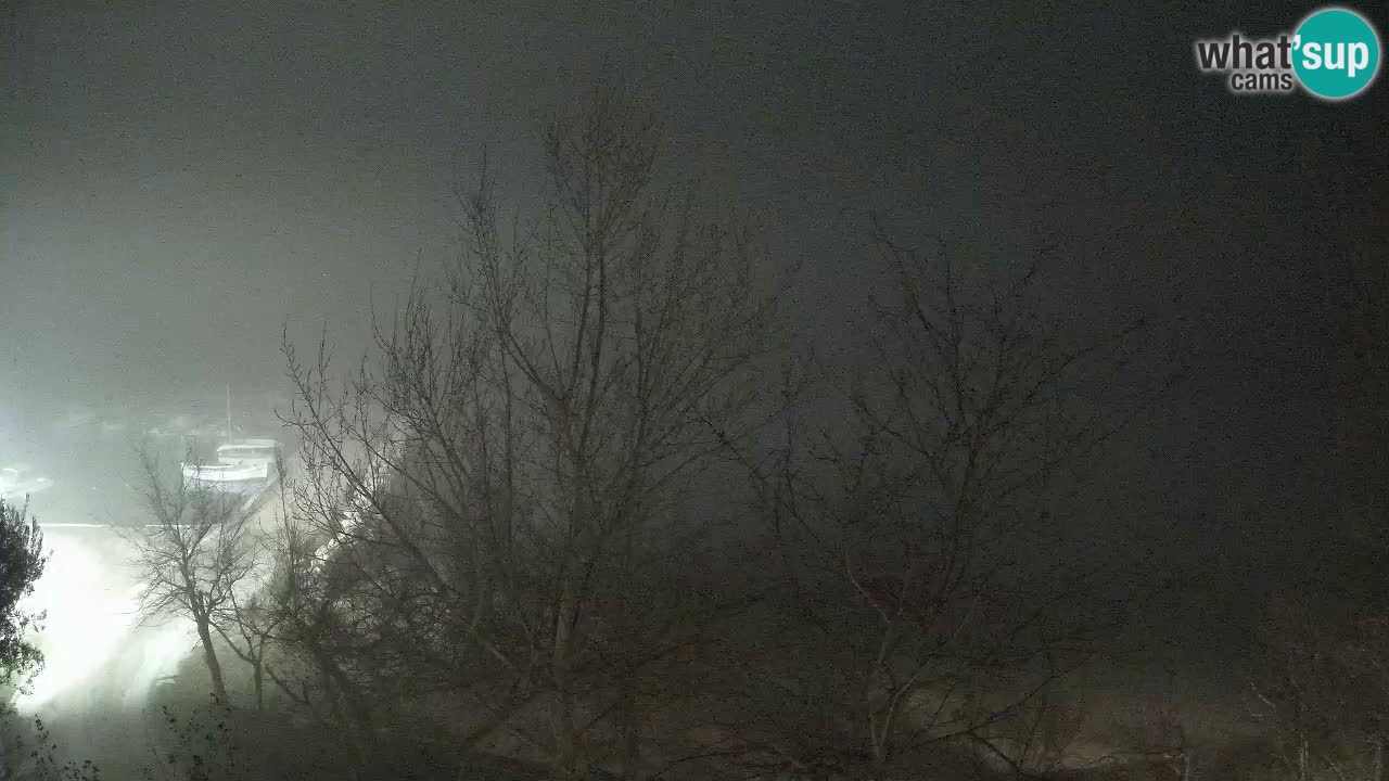 Camping Odmoree camera en vivo Ražanac – Dalmacia