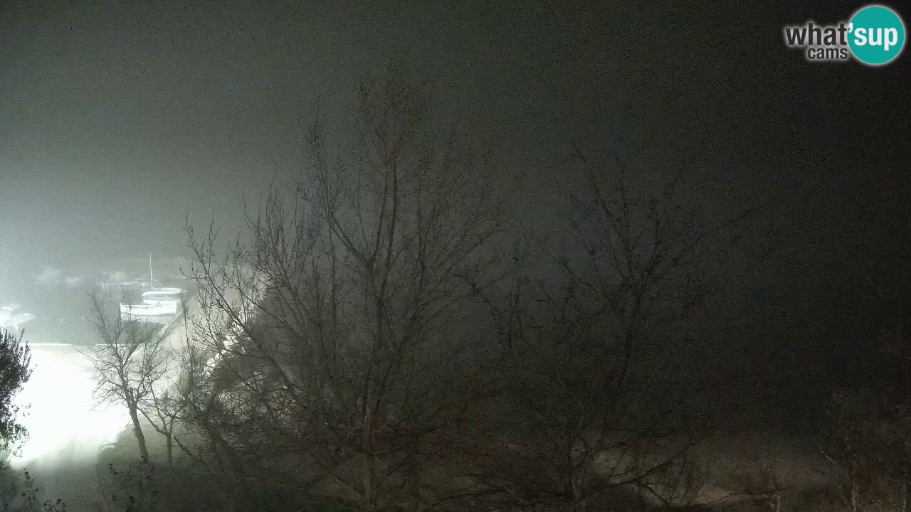 Camping Odmoree camera en vivo Ražanac – Dalmacia