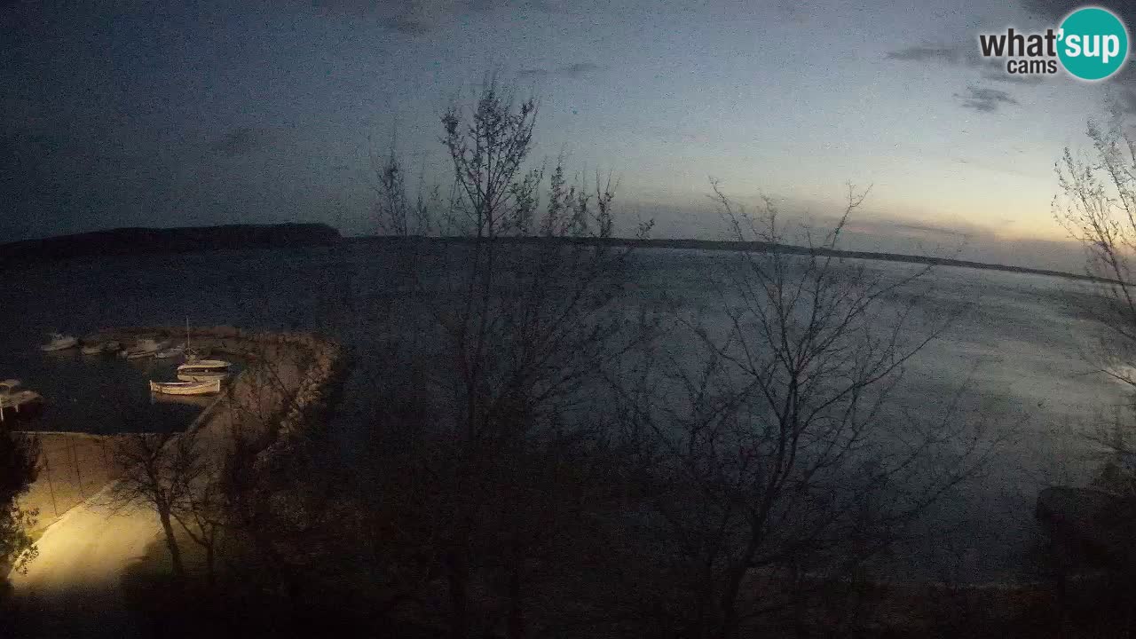 Camping Odmoree camera en vivo Ražanac – Dalmacia