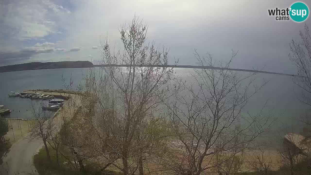 Camping Odmoree live cam Ražanac – Dalmatie
