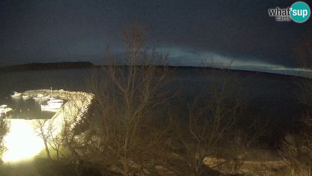 Kamp Odmoree spletna kamera Ražanac – Dalmacija