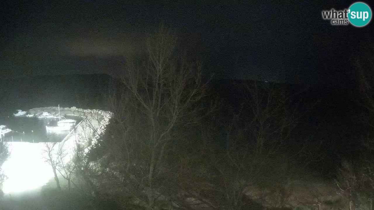 Kamp Odmoree spletna kamera Ražanac – Dalmacija