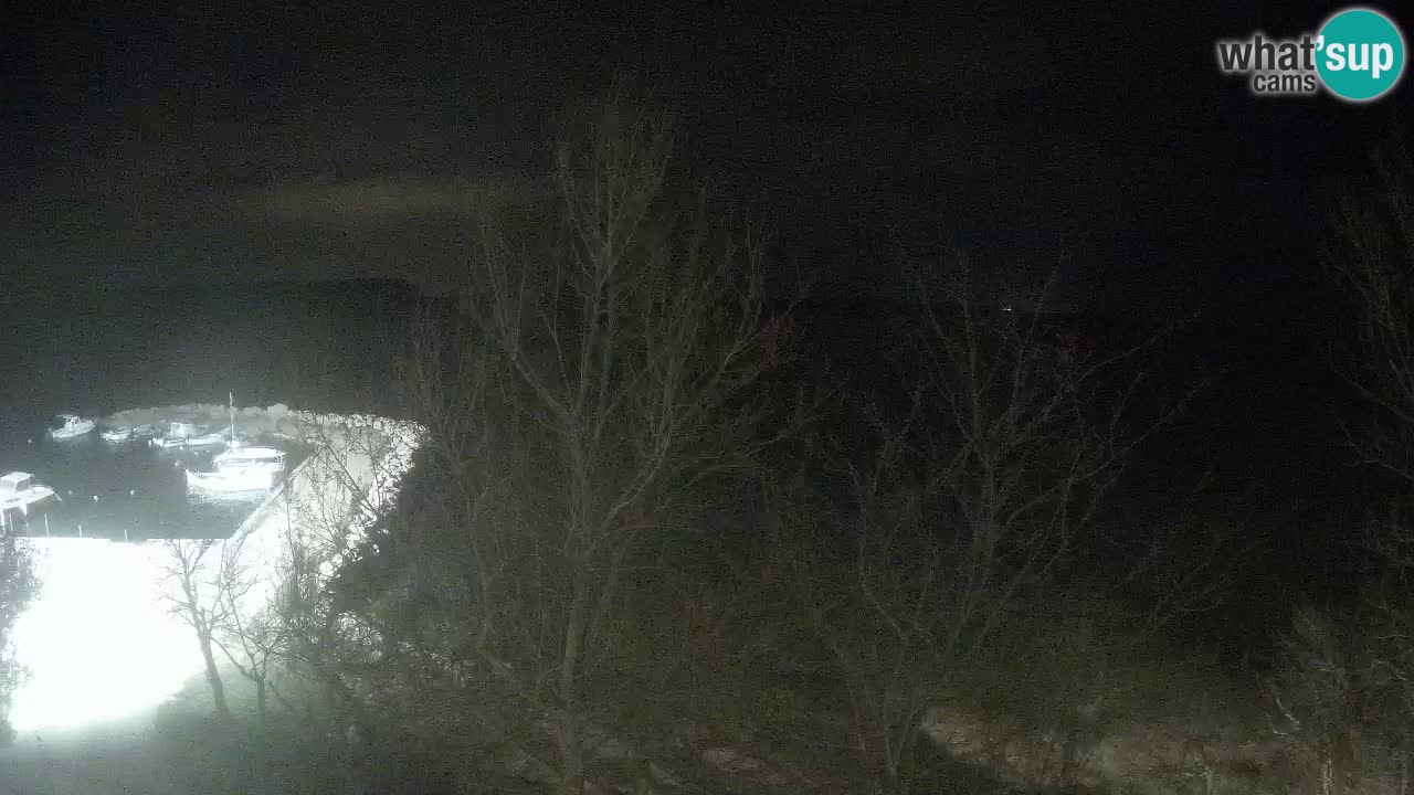 Kamp Odmoree spletna kamera Ražanac – Dalmacija