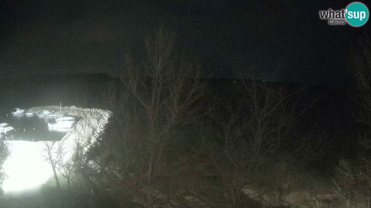 Camping Odmoree camera en vivo Ražanac – Dalmacia