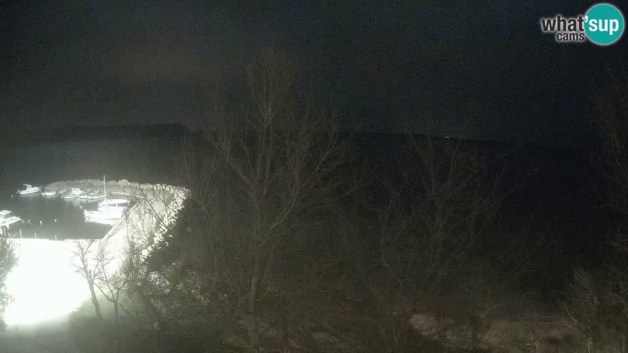 Kamp Odmoree spletna kamera Ražanac – Dalmacija