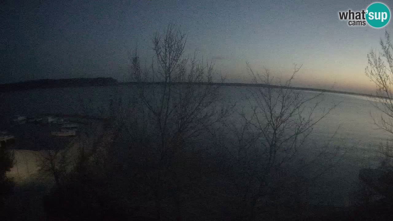 Camping Odmoree camera en vivo Ražanac – Dalmacia