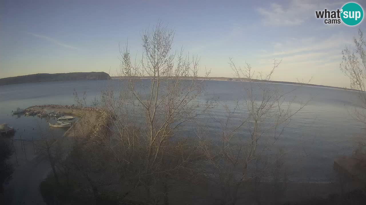 Camping Odmoree live webcam Ražanac – Dalmatien