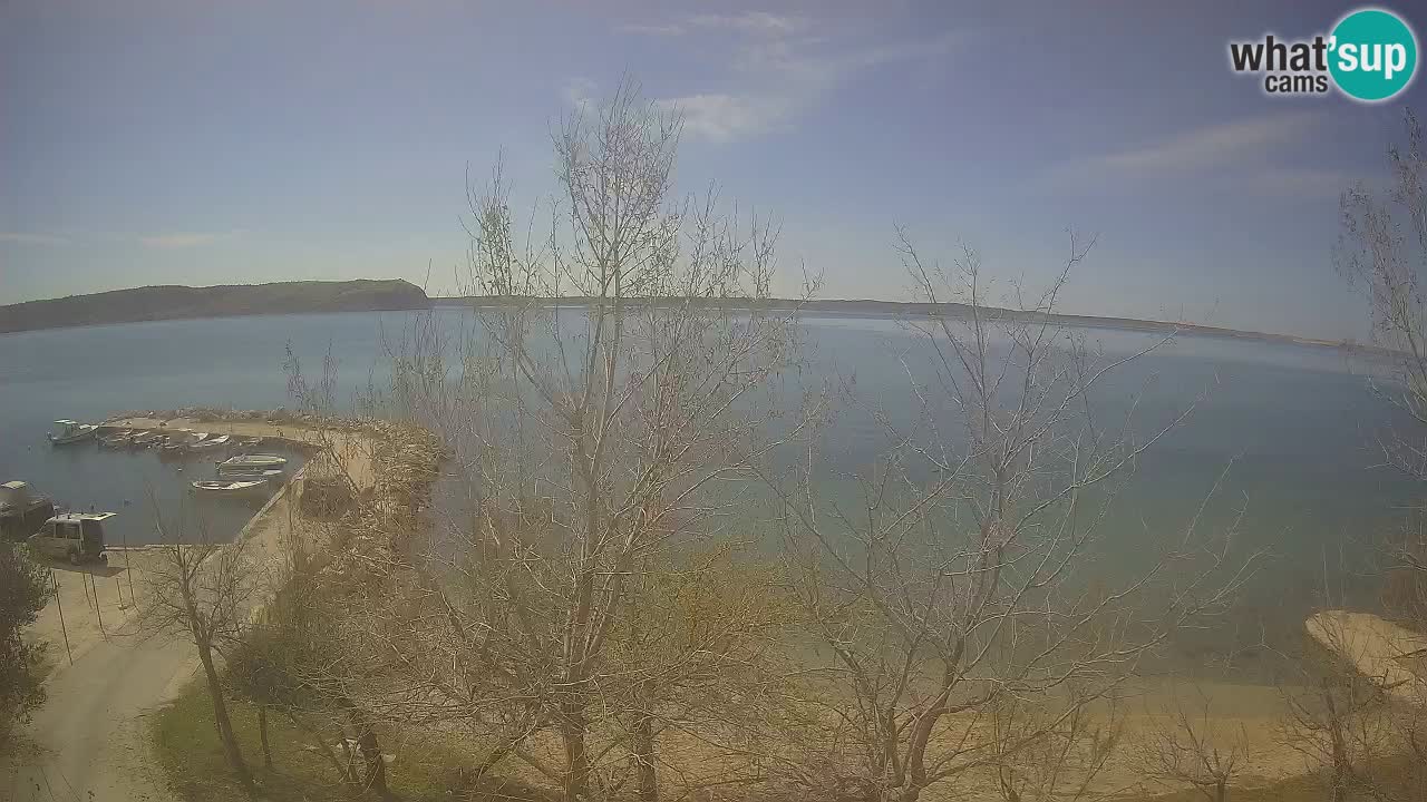 Camping Odmoree live webcam Ražanac – Dalmatien