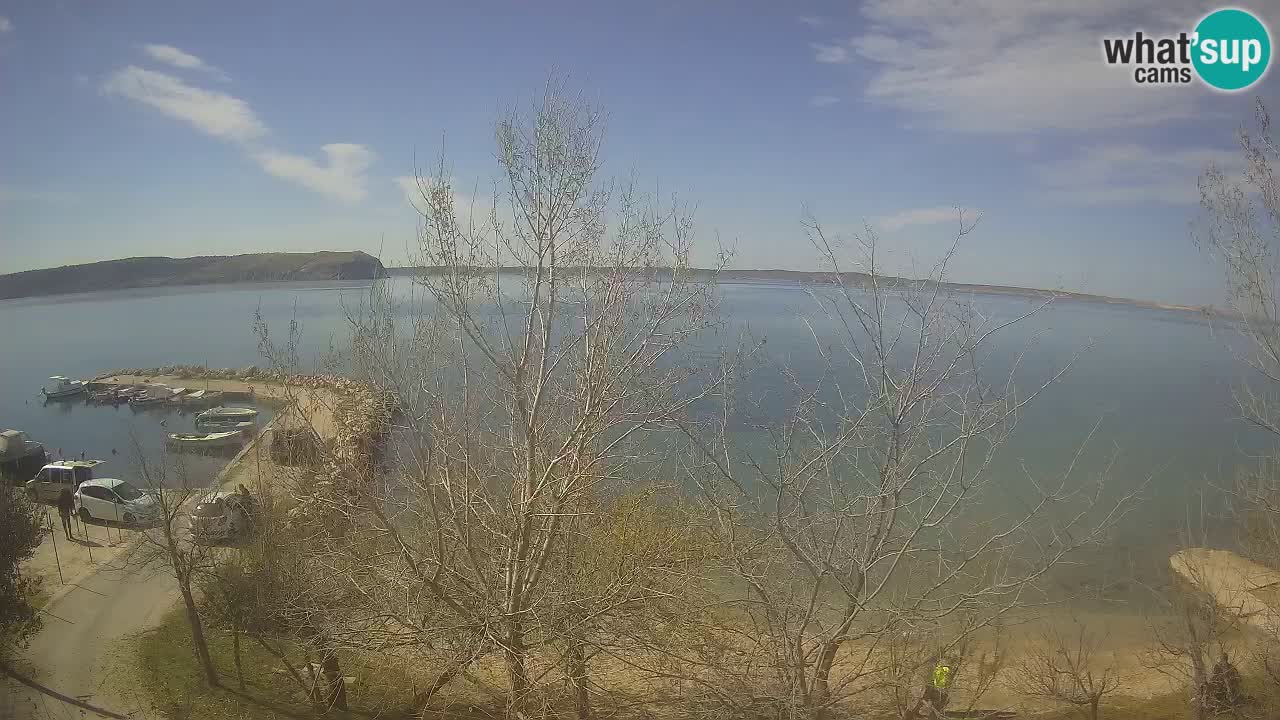 Camping Odmoree live cam Ražanac – Dalmatie