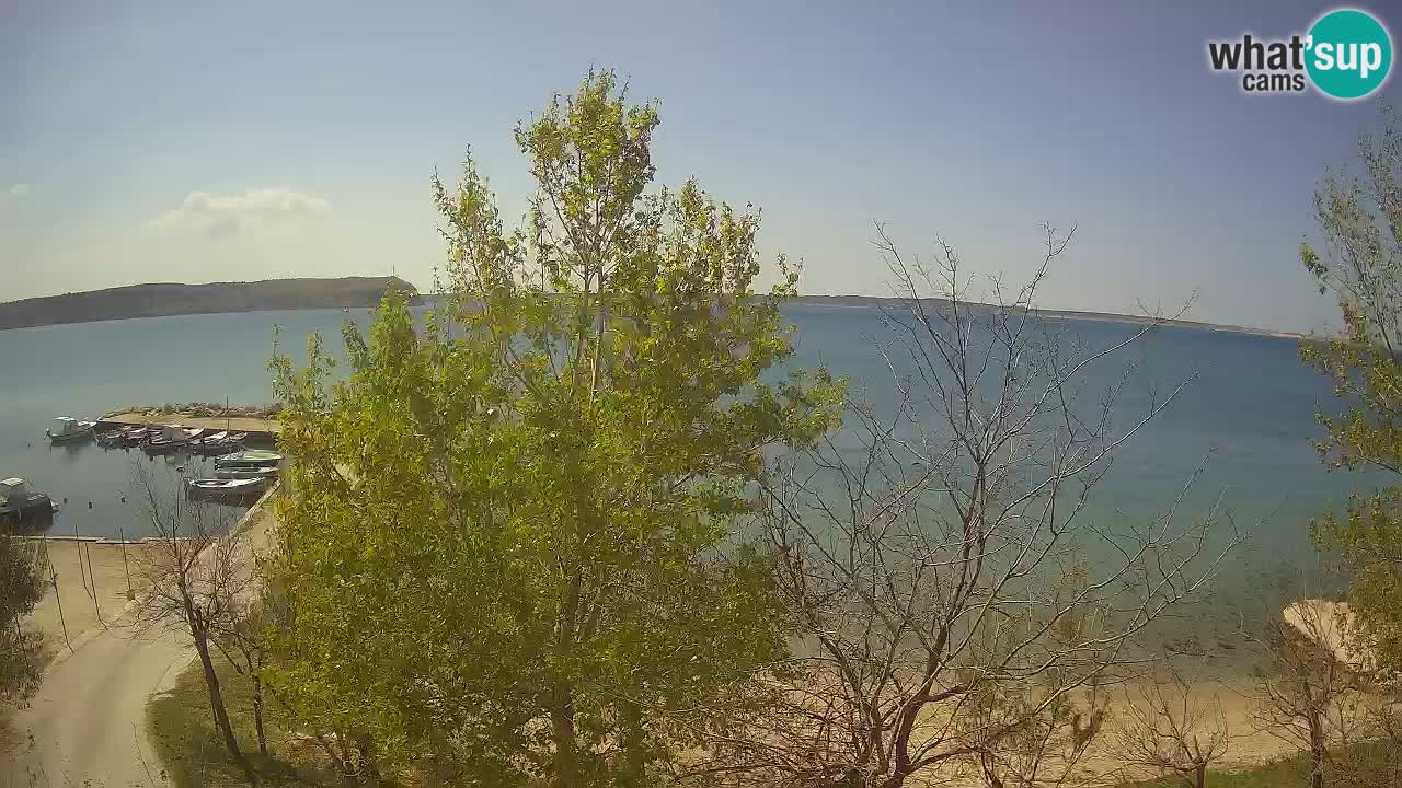 Camping Odmoree live webcam Ražanac – Dalmatien