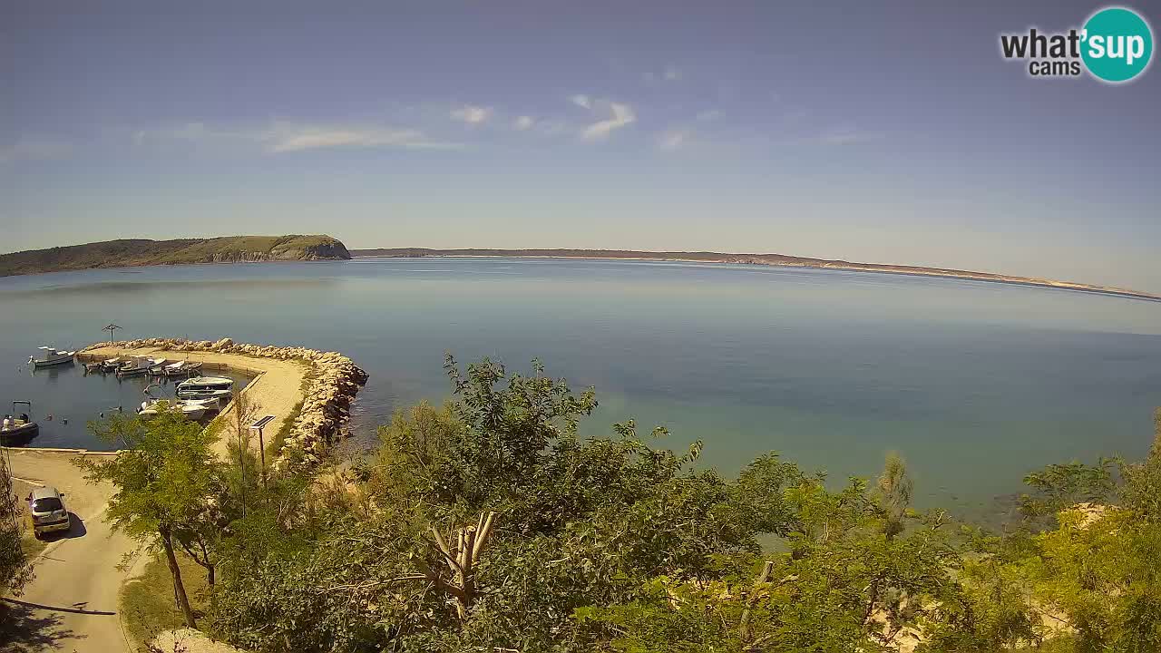 Camping Odmoree live webcam Ražanac – Dalmatien