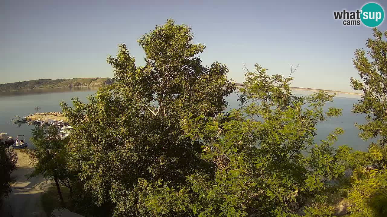 Camping Odmoree webcam Ražanac – Dalmatia