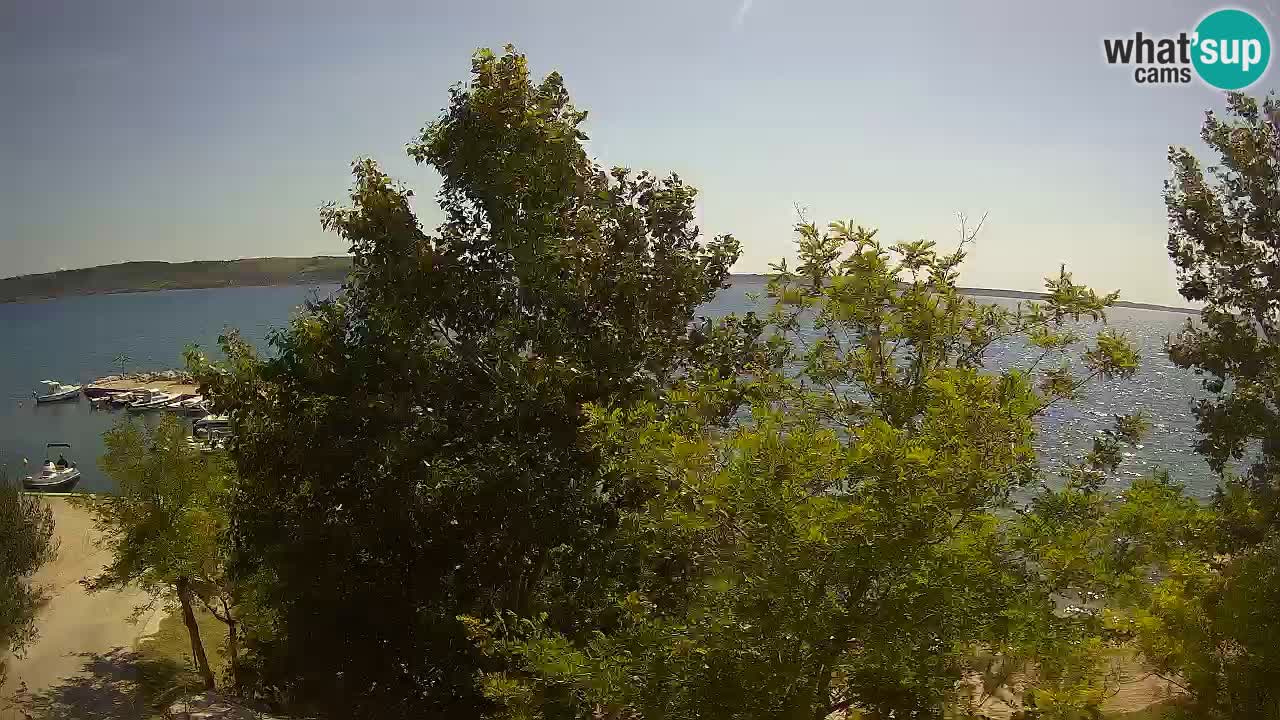 Camping Odmoree live cam Ražanac – Dalmatie