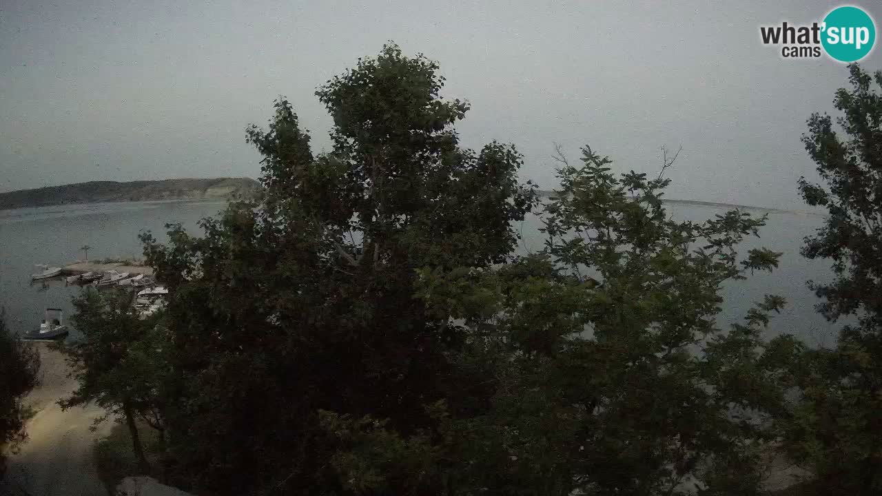 Camping Odmoree camera en vivo Ražanac – Dalmacia