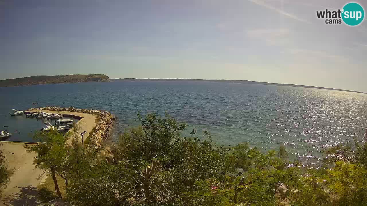 Camping Odmoree camera en vivo Ražanac – Dalmacia
