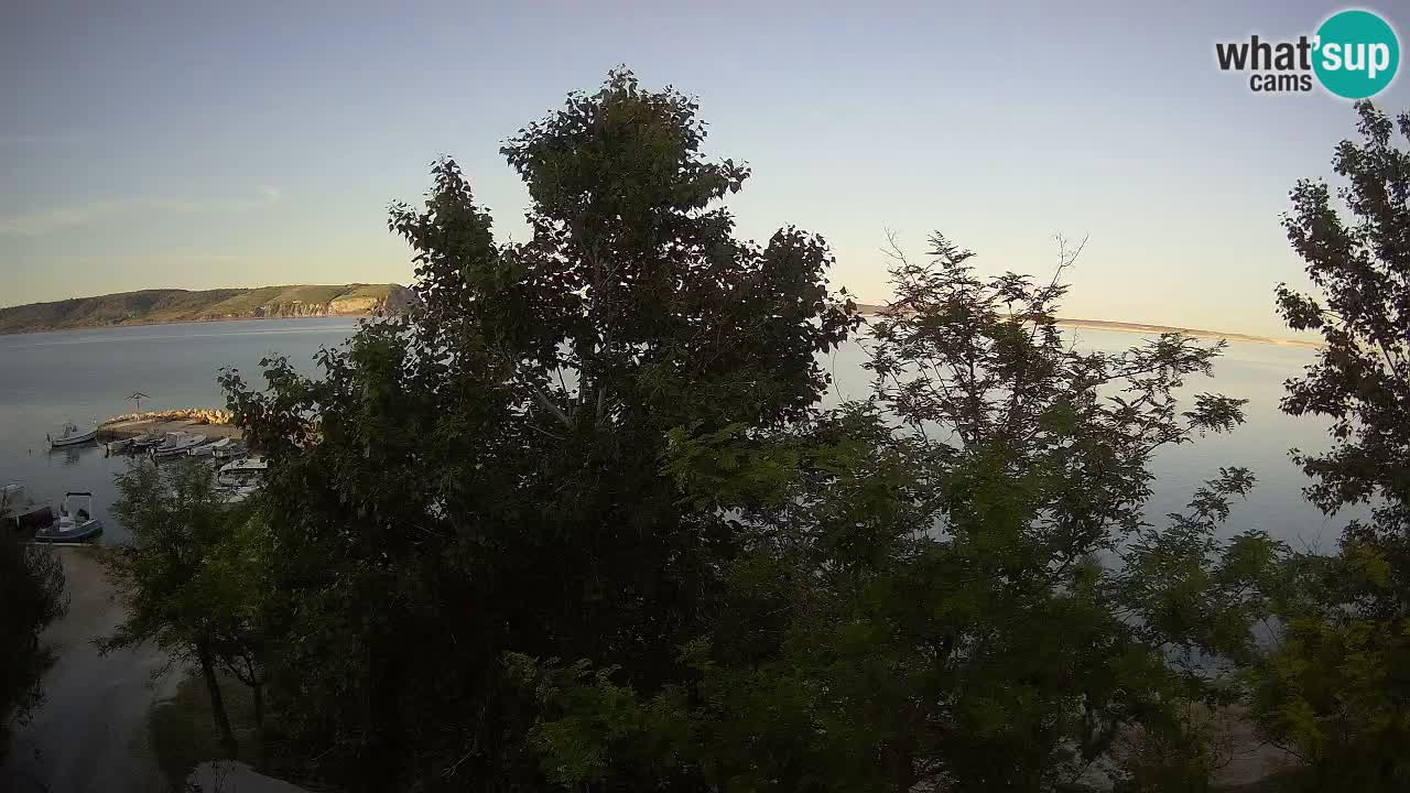 Camping Odmoree web kamera Ražanac – Dalmacija
