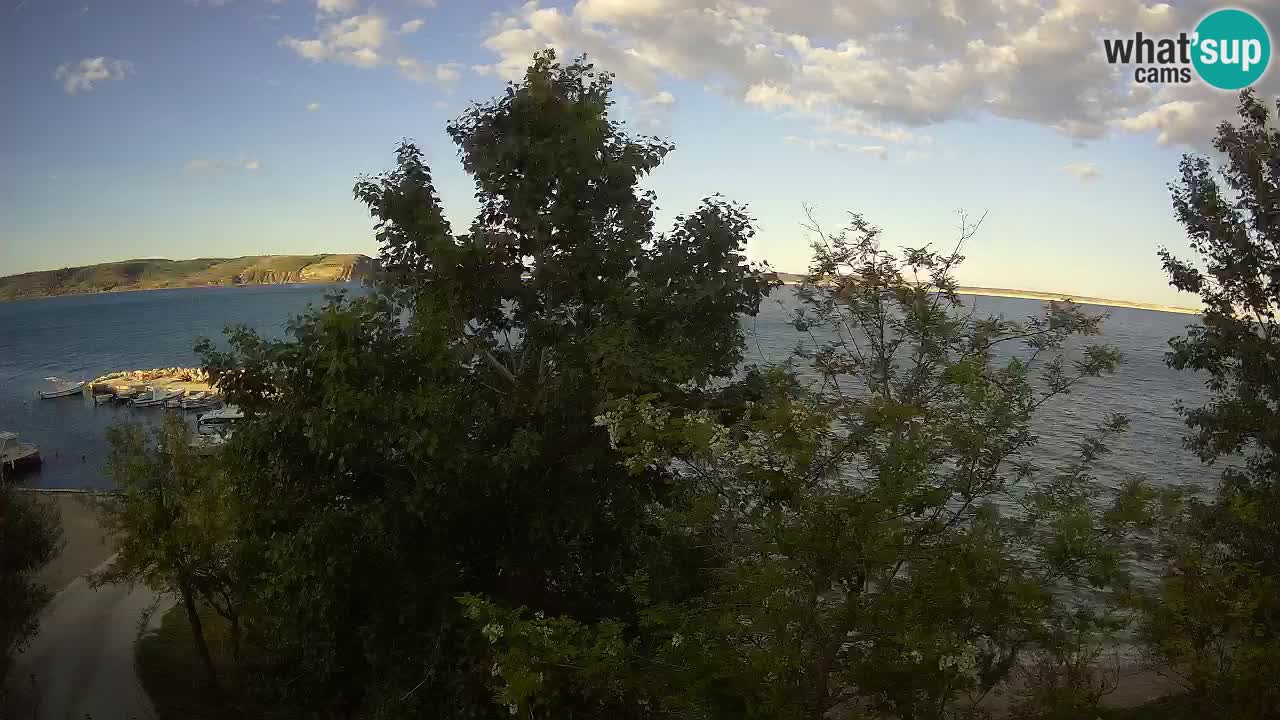 Camping Odmoree live cam Ražanac – Dalmatie