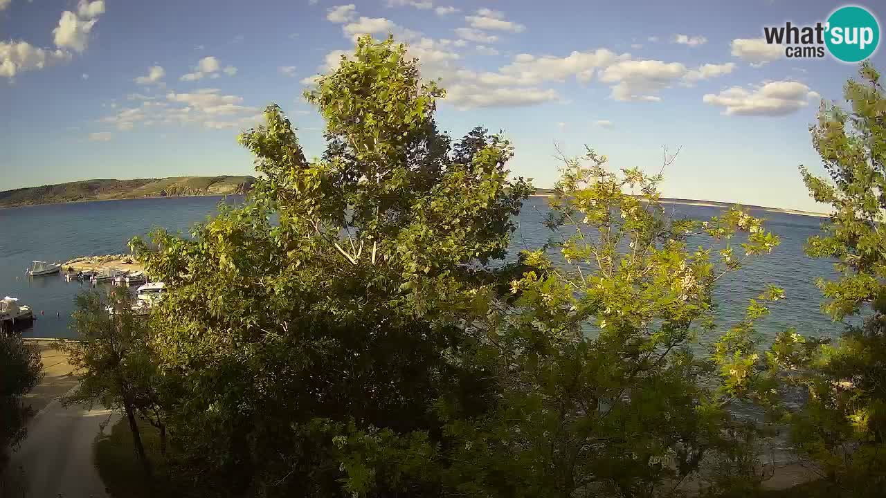 Camping Odmoree live webcam Ražanac – Dalmatien