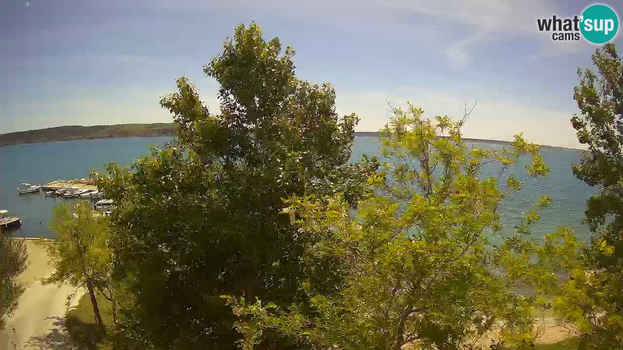 Camping Odmoree webcam Ražanac – Dalmatia