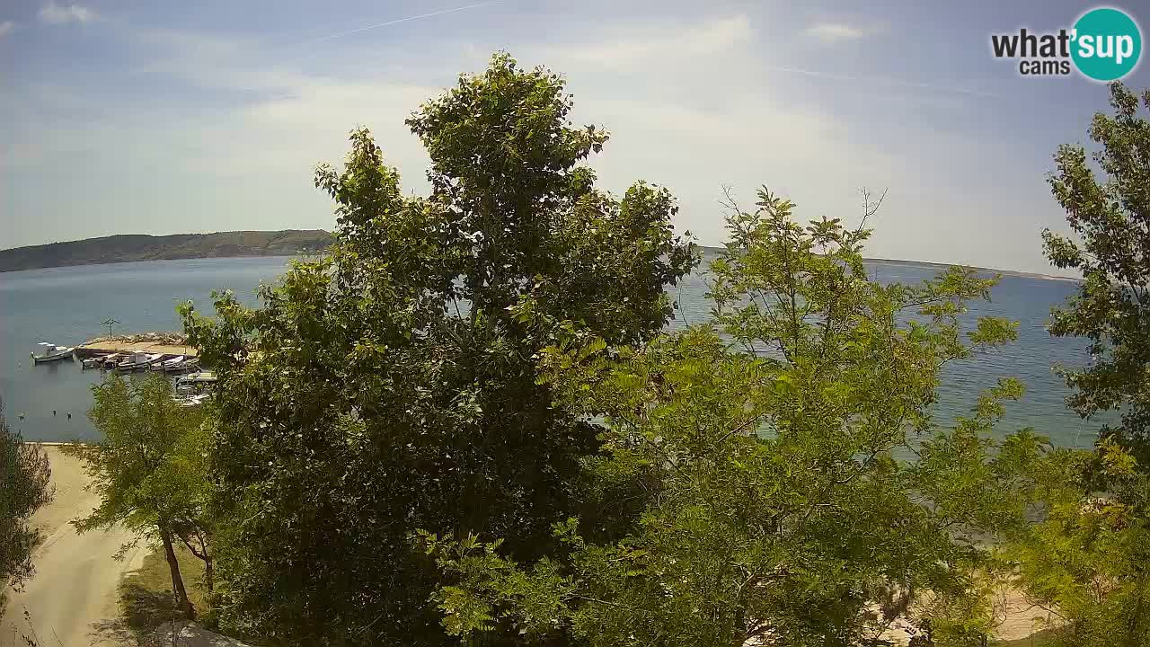 Camping Odmoree web kamera Ražanac – Dalmacija