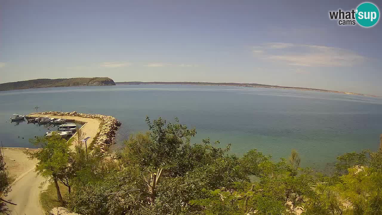 Camping Odmoree live webcam Ražanac – Dalmatien