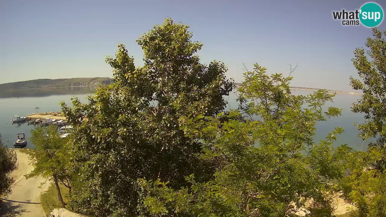 Camping Odmoree live webcam Ražanac – Dalmatien
