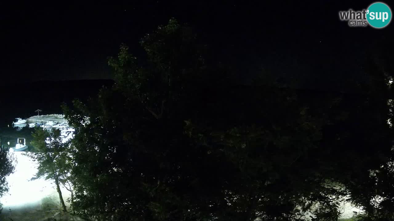 Camping Odmoree live webcam Ražanac – Dalmatien