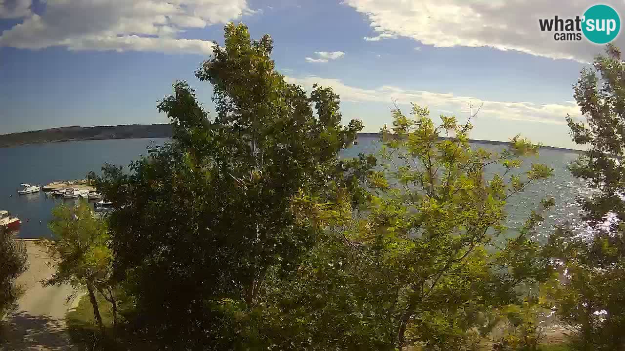 Camping Odmoree live webcam Ražanac – Dalmatien