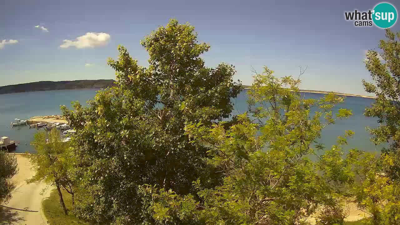 Camping Odmoree live webcam Ražanac – Dalmatien