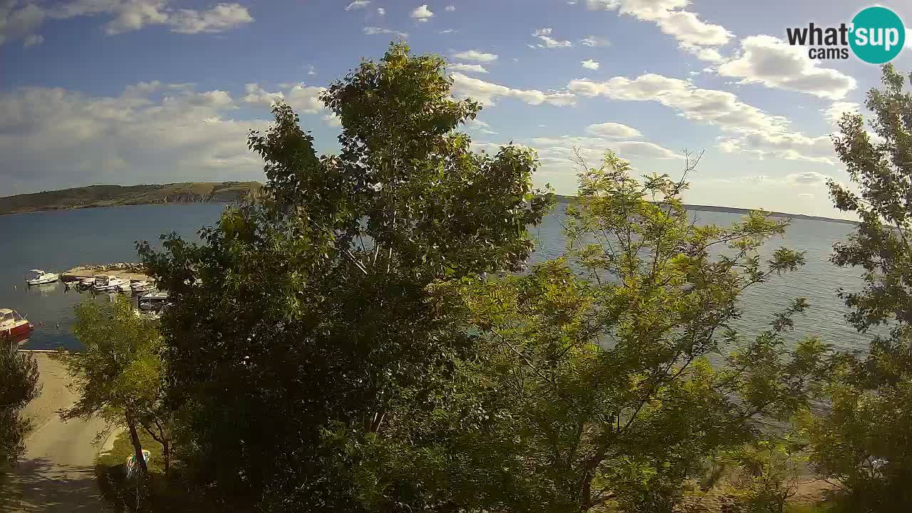 Camping Odmoree live cam Ražanac – Dalmatie