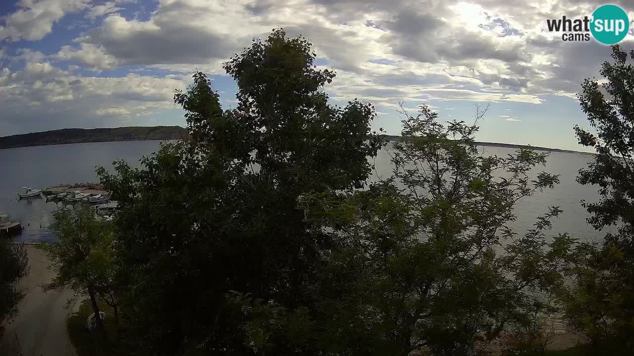 Camping Odmoree webcam Ražanac – Dalmatia