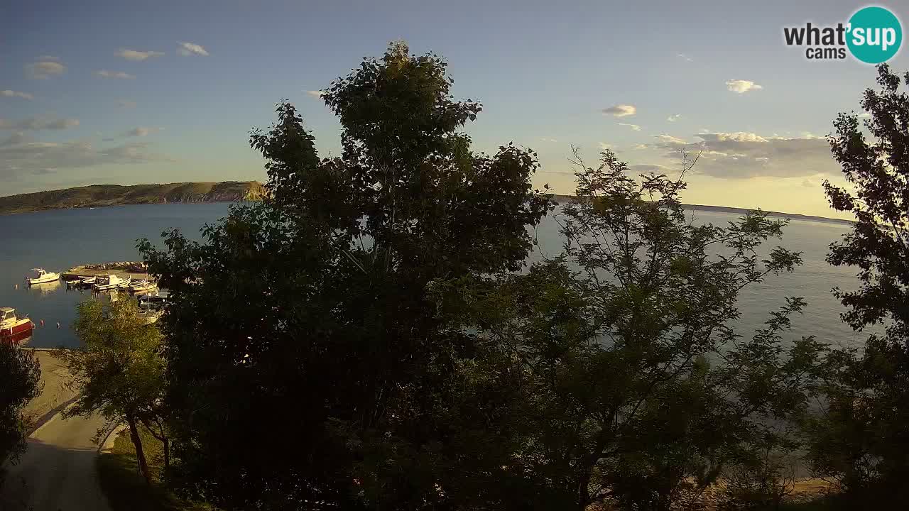 Kamp Odmoree spletna kamera Ražanac – Dalmacija