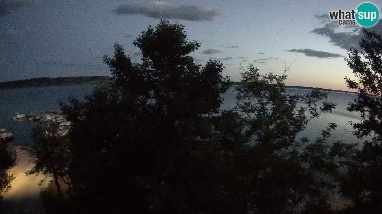 Camping Odmoree live webcam Ražanac – Dalmatien