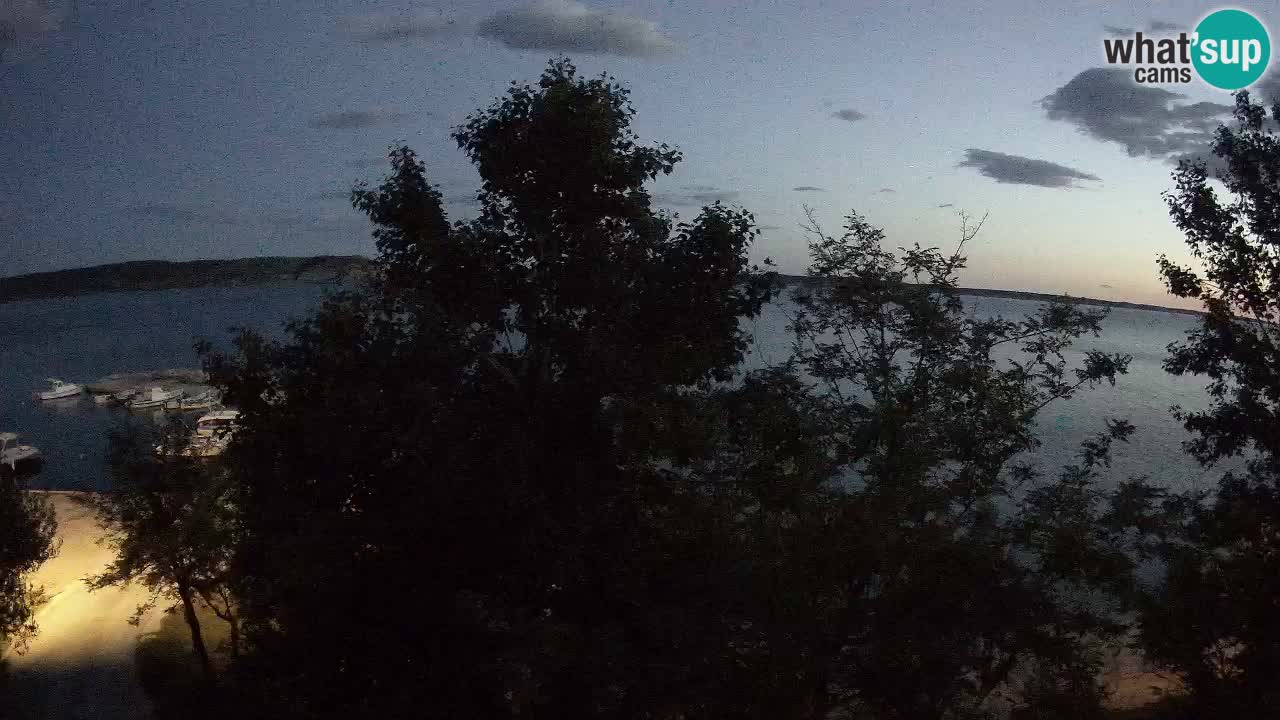 Camping Odmoree live cam Ražanac – Dalmatie