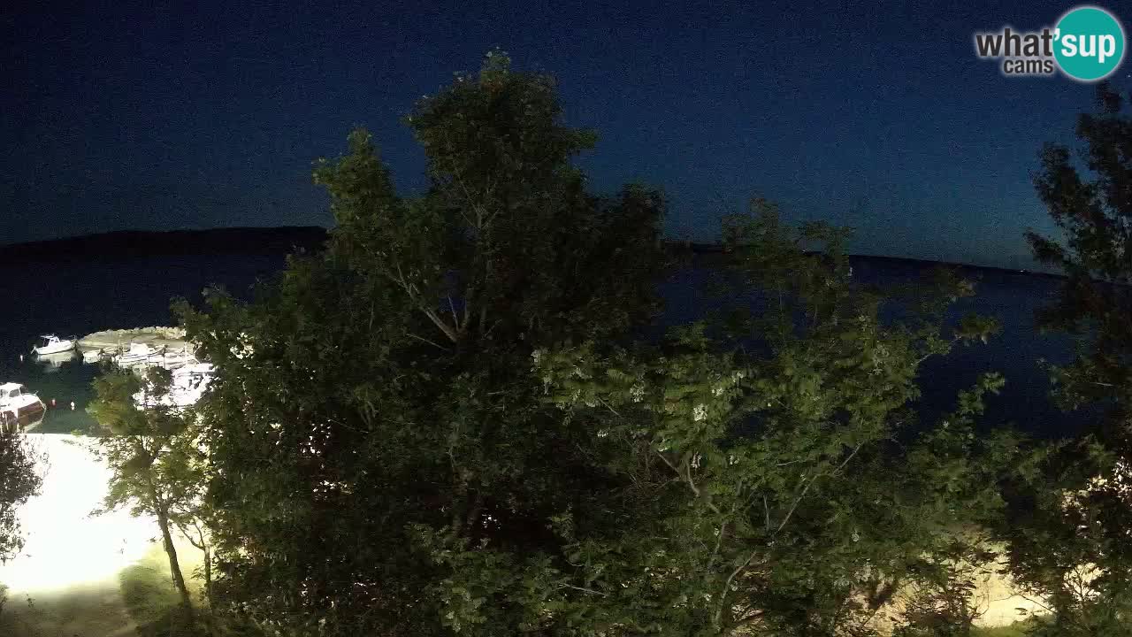 Camping Odmoree live webcam Ražanac – Dalmatien