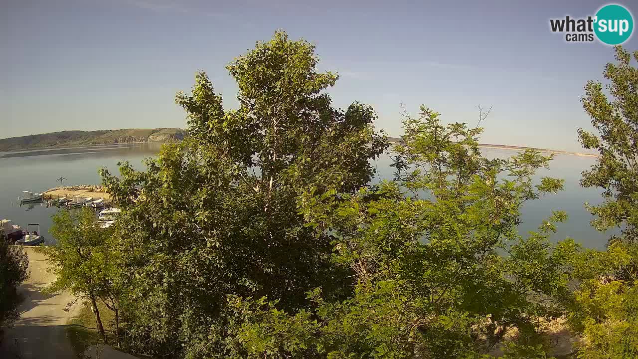 Camping Odmoree webcam Ražanac – Dalmatia